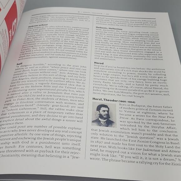 Newish Jewish Encyclopedia From Abraham to Zabar's & Everything in Between HC - Picture 9 of 13